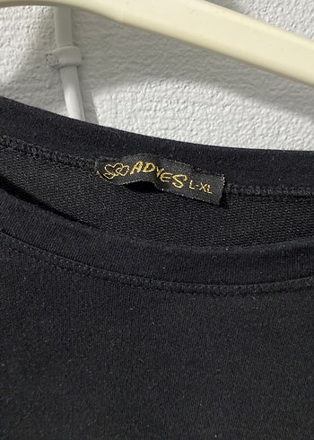 Siyah Baskılı Kadın Sweatshirt - Görsel 4