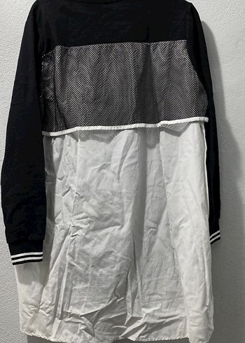 Siyah Baskılı Kadın Sweatshirt - Görsel 3