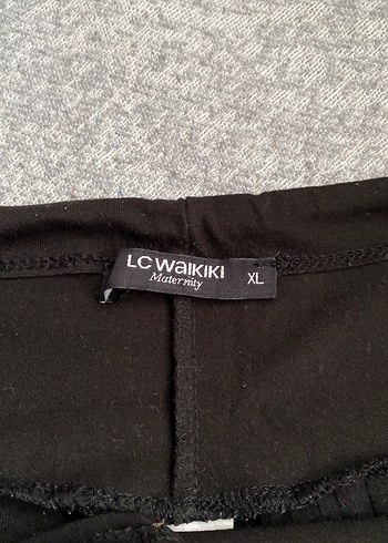 Pilili Siyah Hamile Pantolonu - Görsel 4