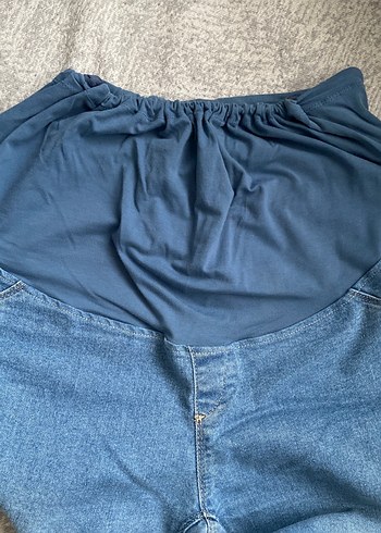 Rahat Kesim Hamile Kot Pantolon - Görsel 3