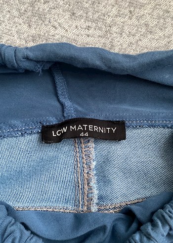 Rahat Kesim Hamile Kot Pantolon - Görsel 4