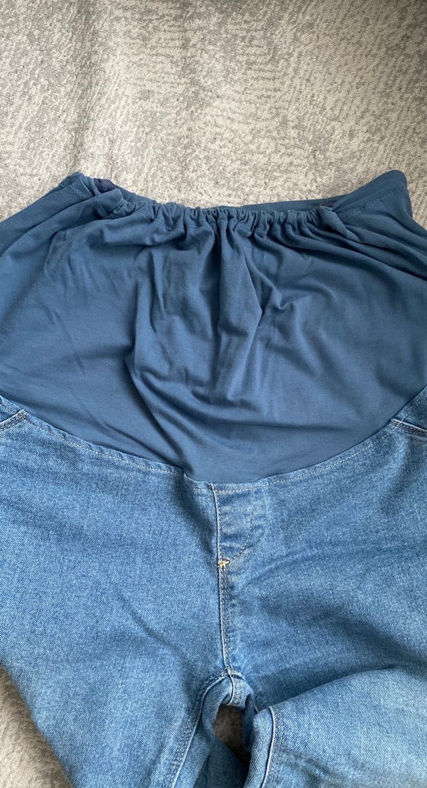 Rahat Kesim Hamile Kot Pantolon - Görsel 3