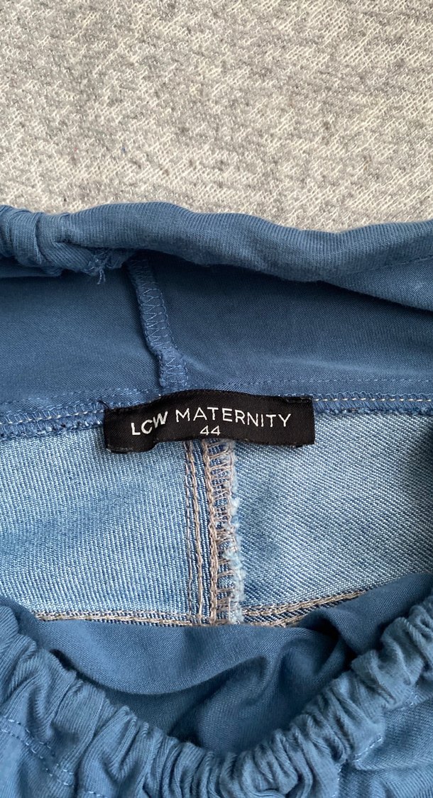 Rahat Kesim Hamile Kot Pantolon - Görsel 4