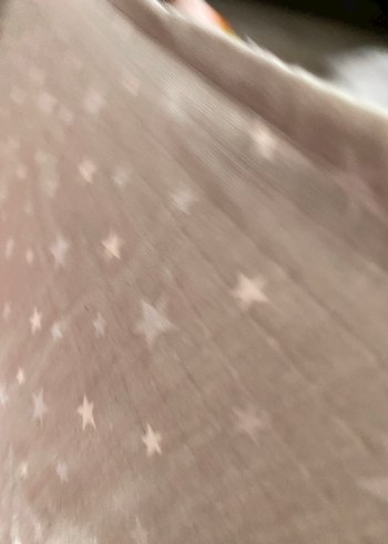 Gri müslin puset örtüsü be emzirme önlüğü - Görsel 2