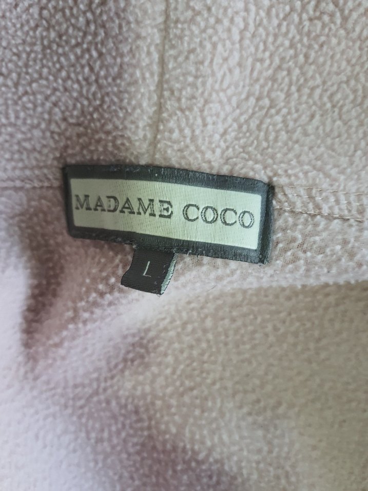 Pembe Uzun Kollu Yumuşak Polar Sabahlık - Görsel 4