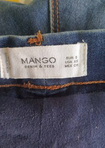 Mango Hamile Kot Pantolon - Görsel 4