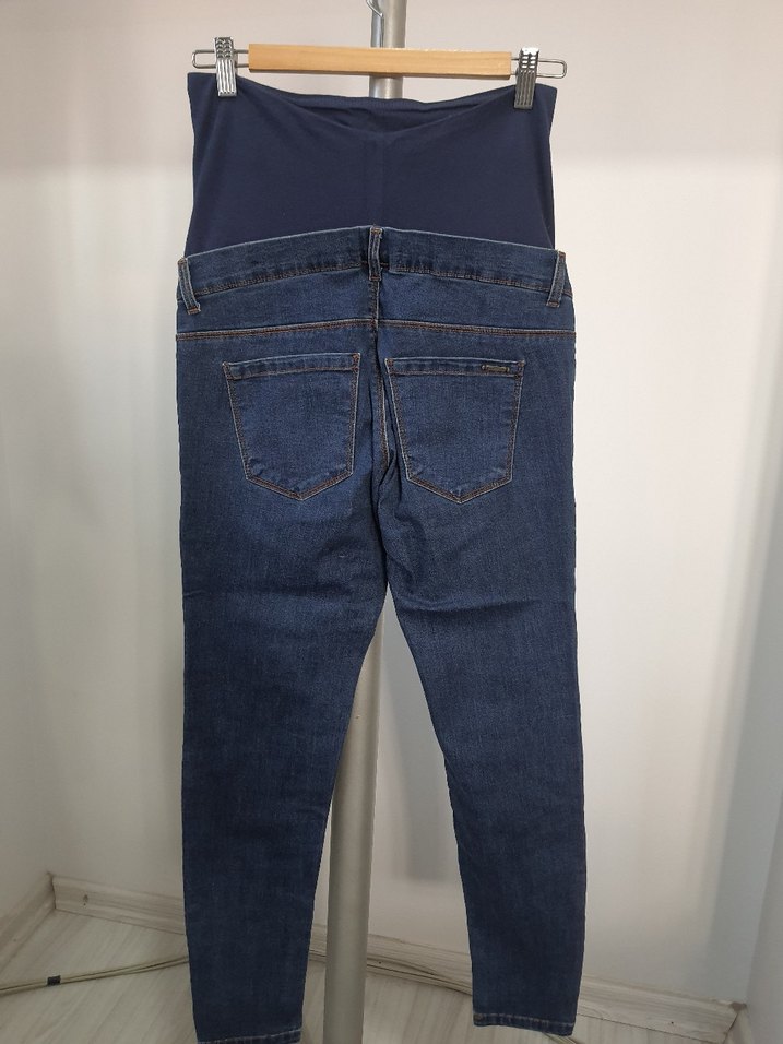 Mango Hamile Kot Pantolon - Görsel 3