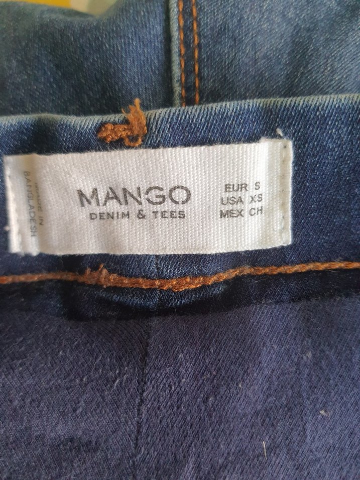 Mango Hamile Kot Pantolon - Görsel 4