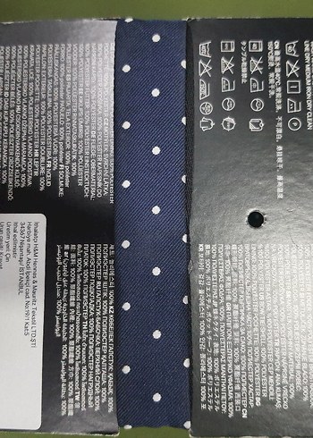 Lacivert Puantiyeli Çocuk Papyon - Görsel 3