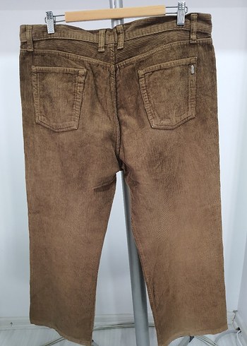 Kahverengi Kadife Erkek Pantolon - Görsel 3