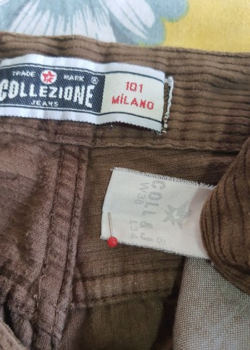 Kahverengi Kadife Erkek Pantolon - Görsel 4