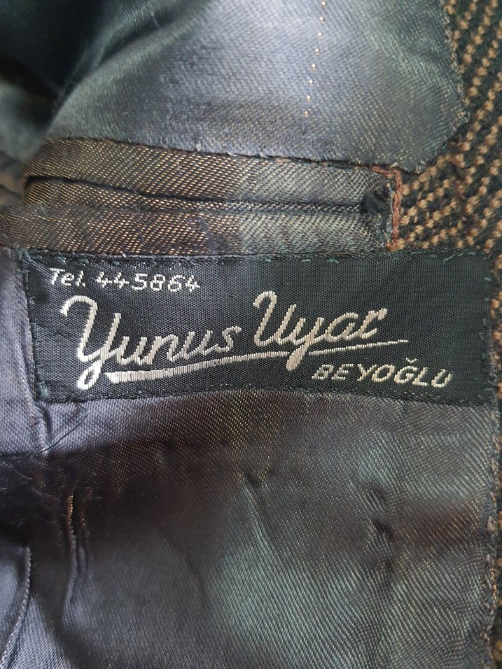 Kahverengi Vintage Ceket - Görsel 4