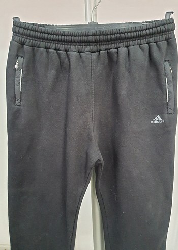 Erkek Siyah Fermuarlı Rahat Outdoor Eşofman Alt 3XL - Görsel 2