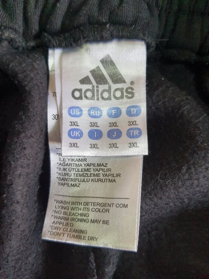 Erkek Siyah Fermuarlı Rahat Outdoor Eşofman Alt 3XL - Görsel 4