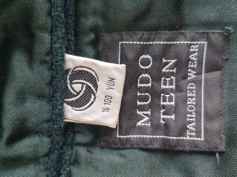 Koyu Yeşil Vintage Erkek Ceket - Görsel 4