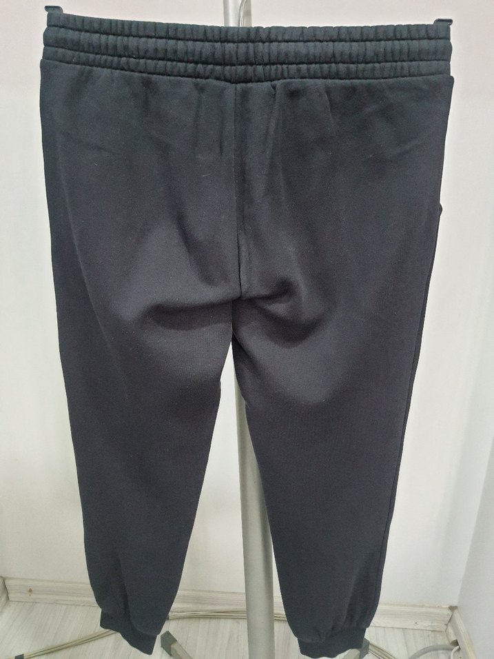 Siyah Rahat Kesim Eşofman Altı - Görsel 3