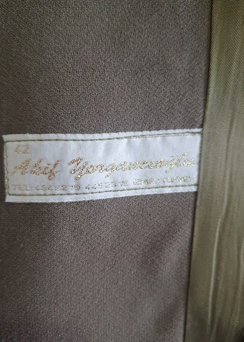 Seksenler Vintage Kruvaze Ceket - Görsel 4