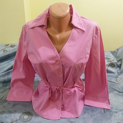 PEMBE MEVSİMLİK BLUZ