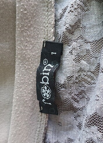 AÇIK KAHVE ÇAN ELBİSE - Görsel 6