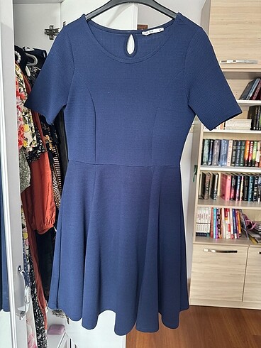LC Waikiki Lacivert Elbise