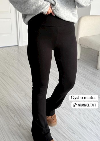 Oysho Siyah İspanyol Tayt