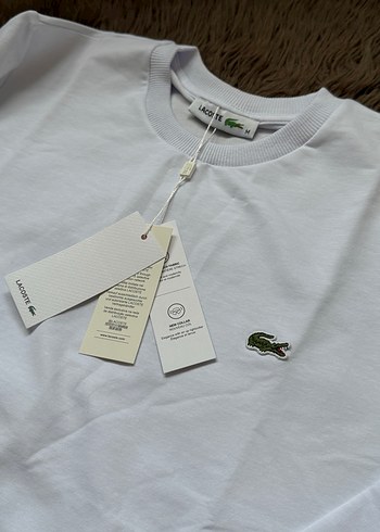 xl Beden Lacoste Beyaz Erkek Sweatshirt