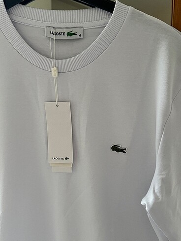 Lacoste Beyaz Lacoste Oversize Sweat