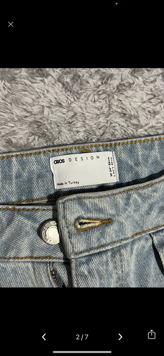 Asos Baggy Jean, Kot Pantolon - Görsel 3