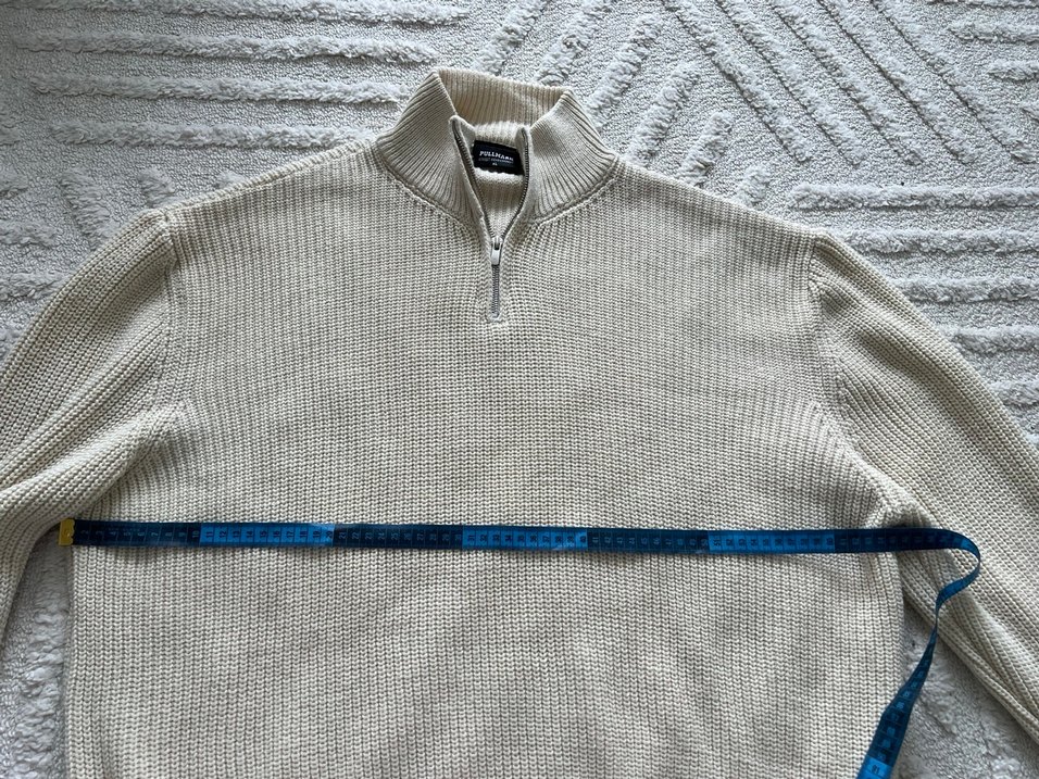 Pullmark Oversize Fermuarlı Örgü Kazak - Görsel 5