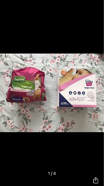 Depend & Göğüs Pedi
