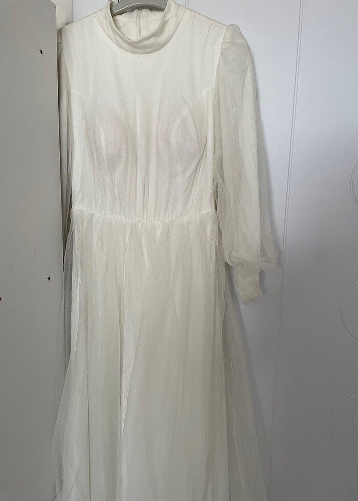 Nikah elbisesi satılık - Görsel 2