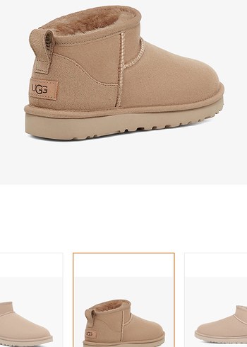 Ugg Bej Suet Bot