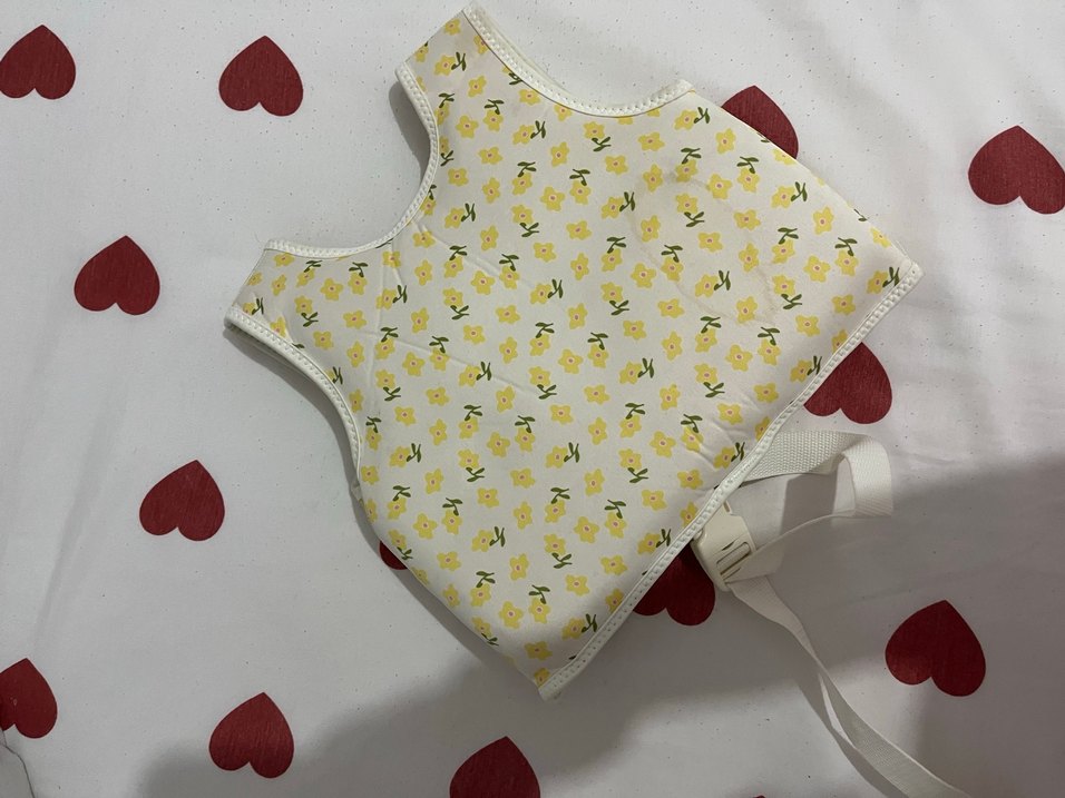 Sarı Çiçek Desenli Çocuk Can Yeleği - Görsel 2