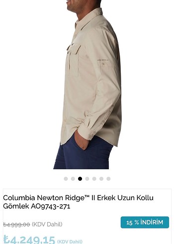 Columbia Newton Ridge Erkek Uzun Kollu Gömlek - Görsel 3