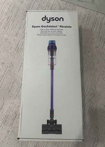 Dyson Gen5detect Absolute Mor Kablosuz Süpürge