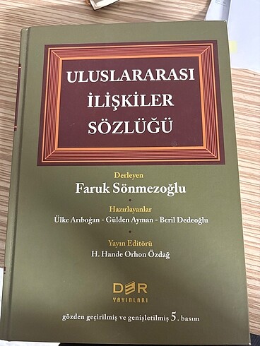 uluslararası ilişkiler sözlüğü