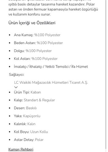 Lcwaikiki Kız Çocuk Kaban 13-14 yaş 158-164cm - Görsel 10