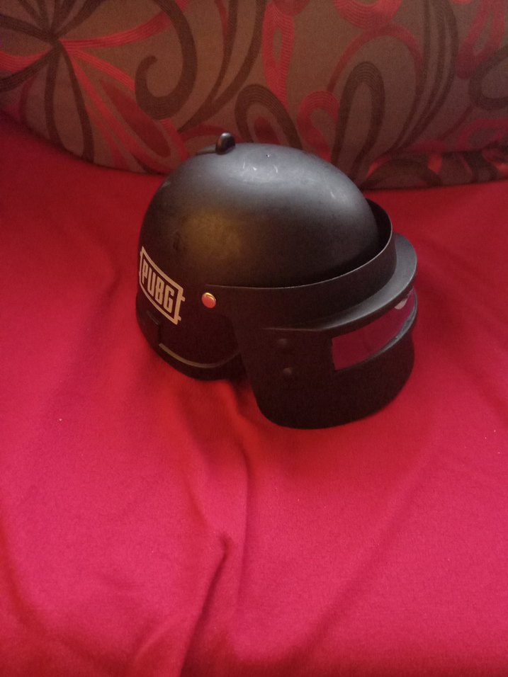 PUBG Siyah Plastik Kask Oyuncak - Görsel 3