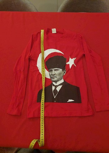 Atatürk Baskılı Sweatshirt 8-9yaş - Görsel 2