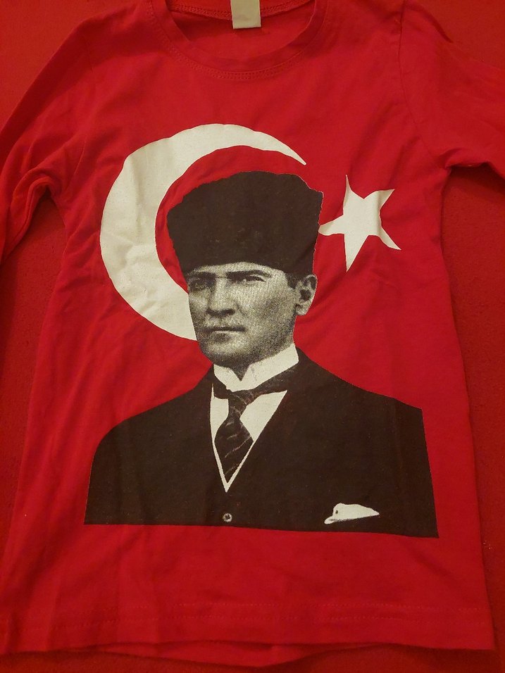 Atatürk Baskılı Sweatshirt 8-9yaş - Görsel 5