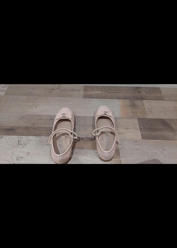 Klasik Tokalı Bej Kız Babet - Görsel 4