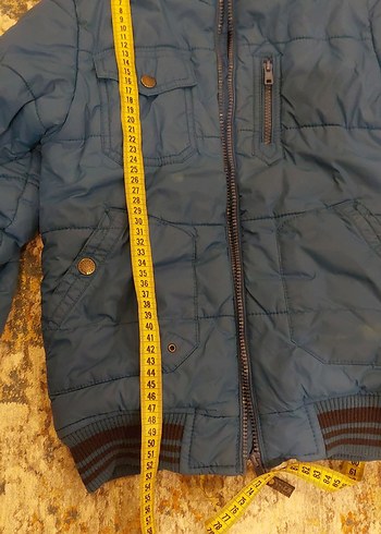 Lcw Erkek Çocuk Mavi Kapüşonlu Mont - Görsel 9