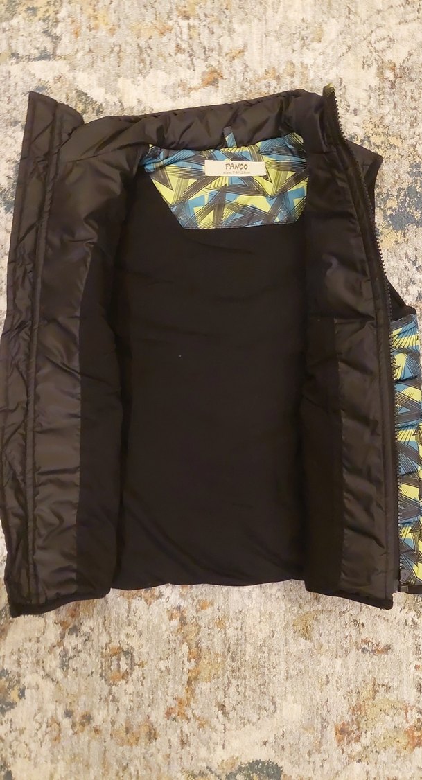 Panço Erkek Çocuk Fermuarlı Baskılı Yelek - Görsel 3