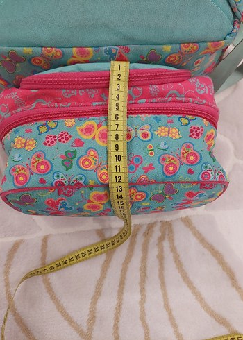 Kids Love 3 lü Set Okul Beslenme Çantası Kalemkutusu - Görsel 8