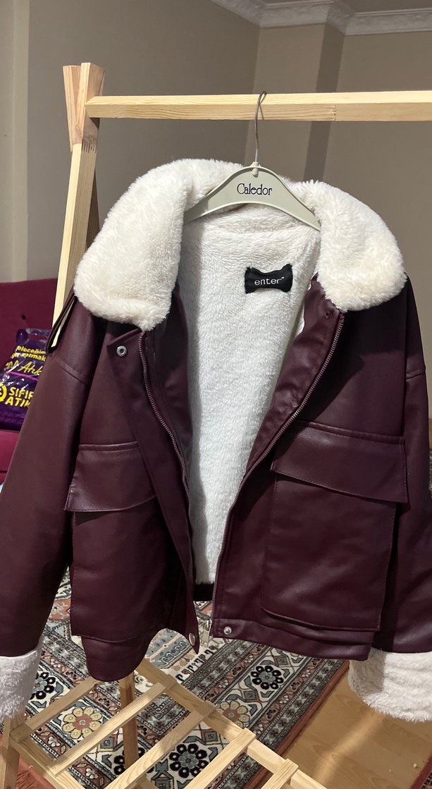 Bordo Ceket - Görsel 2