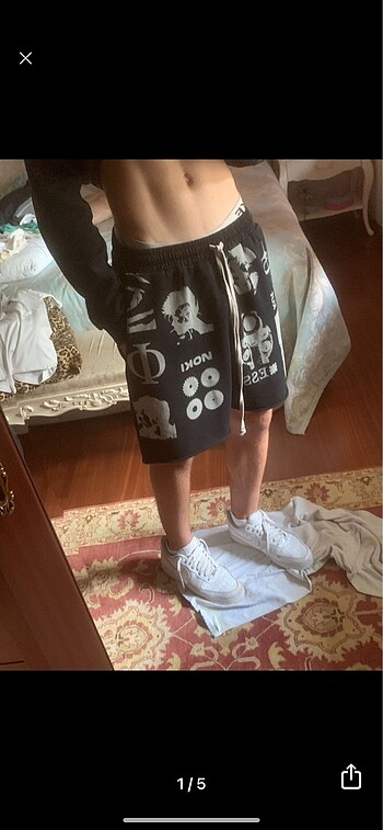 Jaded London Baggy Skater Şort