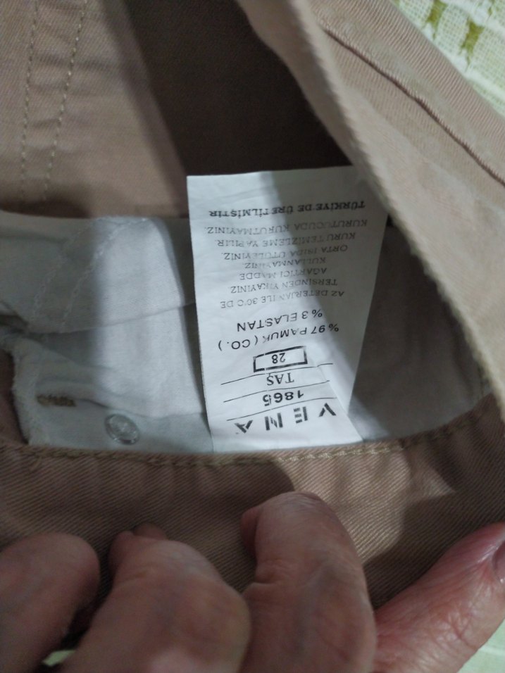 Vena marka Bej Kadın Bermuda Şort Mini Kesim - Görsel 3