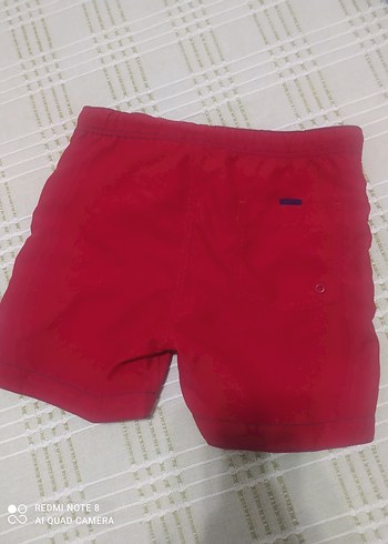Kırmızı Mini Erkek Deniz Şortu DeFacto - Görsel 2