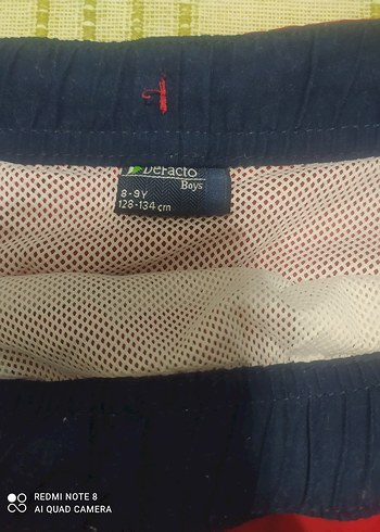 Kırmızı Mini Erkek Deniz Şortu DeFacto - Görsel 3