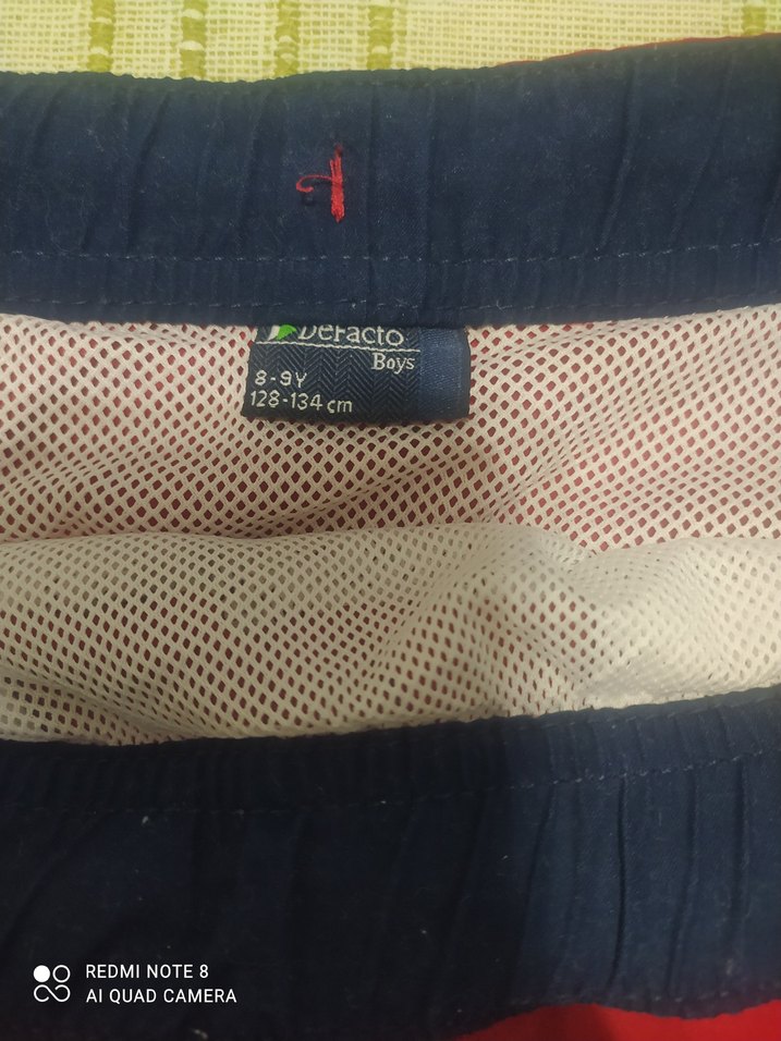 Kırmızı Mini Erkek Deniz Şortu DeFacto - Görsel 3